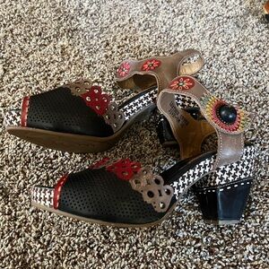 L’Artiste designer shoes used but very good condition! Size 38 European